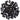 Red Hawk Lug Nut Box 12mm 1.25 Closed End Gloss Black 50 Count For Mechanics Professional - Rainier Parts