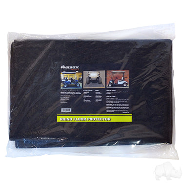 Red Hawk ACC0057 Garage Floor Mat For Golf Carts Non Slip Durable Oil And Tire Mark Protection In Home Garages