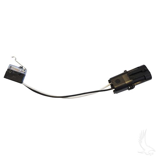 Redhawk FR-051 micro switch assembly for E-Z-GO golf carts, compatible with electric 96-02 DCS models, shown in the image.