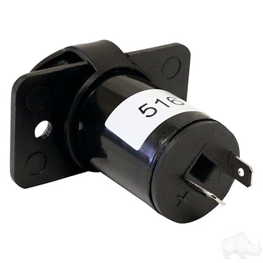 Red Hawk 12V Outlet ACC0058 Durable Overload Protected Power Source For Vehicles Easy Install