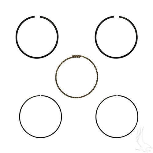 Redhawk ENG-136 piston ring set for E-Z-GO golf carts, 295cc Fuji-Robin 4-cycle engine, OEM replacement part, standard size