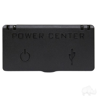 Red Hawk ACC0106 Power Center 12V Outlet With Dual USB Ports For Vehicles RV Boat
