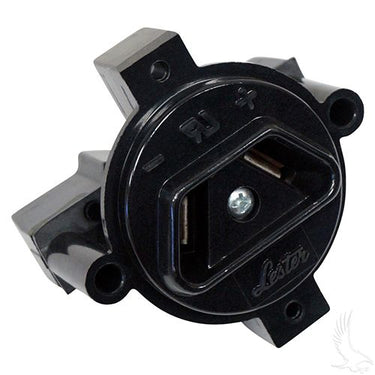 Red Hawk CGR-071 DC Receptacle 2 Prong Crowfoot for Golf Carts EZGO Club Car Yamaha