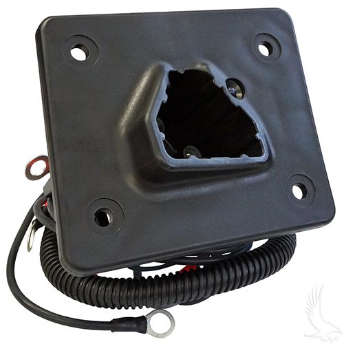 Red Hawk CGR-130 DC Receptacle OEM For EZGO RXV TXT 48V Golf Carts 2010 Onward Premium Replacement