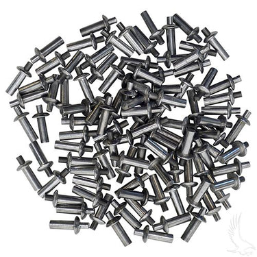 Red Hawk RIV017 Aluminum Drive Rivet Small Head for Golf Carts Lightweight Fastener