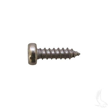 Red Hawk Premium Stainless Steel EZGO Rear Panel Screws HDW001 Replacement For Golf Carts