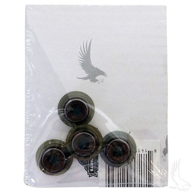 Red Hawk Valve Stem Seal ENG-213 4-Pack For EZGO Gas Golf Carts 1991 Onward 295cc 350cc