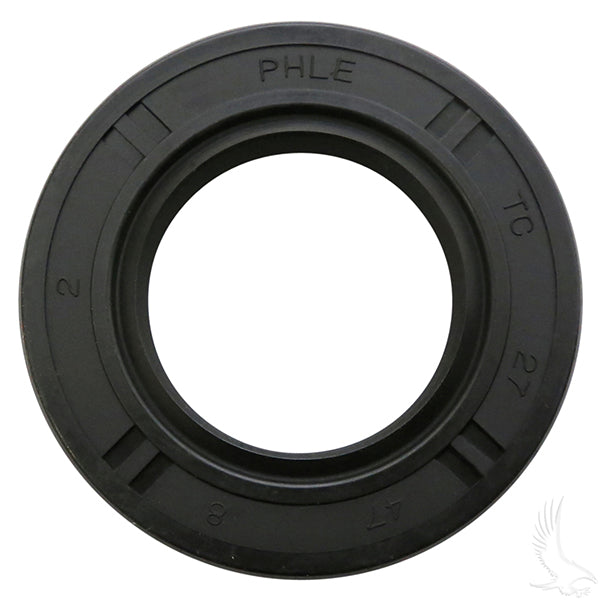 Red Hawk rear axle seal for E-Z-GO 4-cycle golf carts 1991 onward, OEM part for reliable axle sealing.
