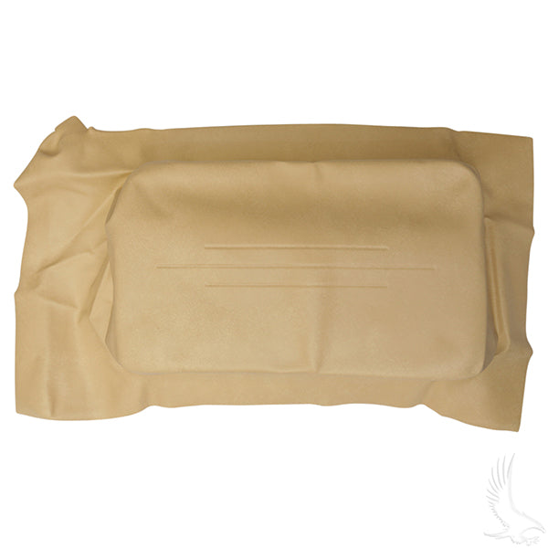 Red Hawk OEM EZGO Marathon Seat Back Cover Tan For Golf Carts SEAT-0019 Premium Replacement