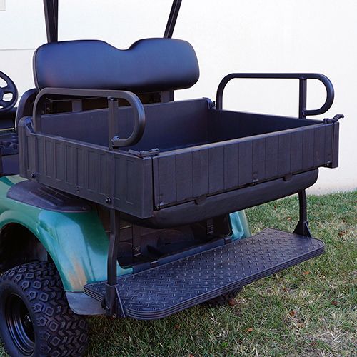 Red Hawk Rhino Seat Box Kit OEM SEAT961BLK for EZGO RXV Golf Carts 2008 Under Seat Storage
