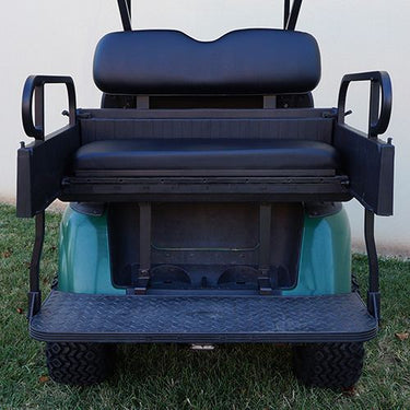 Red Hawk Rhino Seat Box Kit OEM SEAT961BLK for EZGO RXV Golf Carts 2008 Under Seat Storage