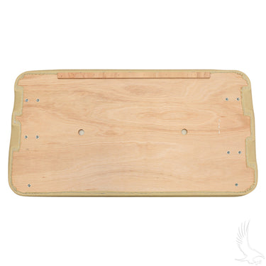 Club Car Tempo Seat Bottom Assembly Beige By Red Hawk Replacement Part No RH-SB-Tempo-Beige For Golf Carts