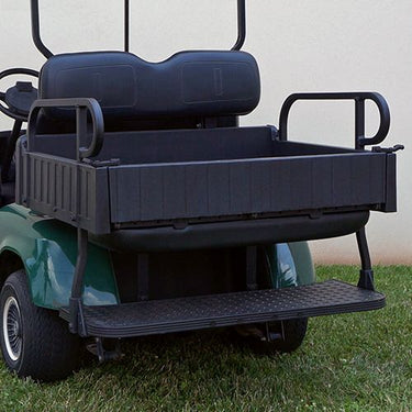 Red Hawk Rhino Seat Box Kit SEAT-911BLK For EZGO TXT Golf Carts Weatherproof Storage