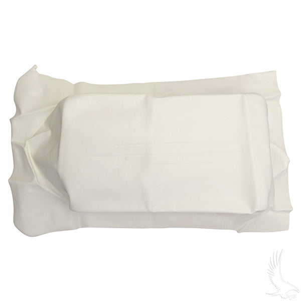Red Hawk OEM Seat Back Cover SEAT-0021 for Golf Carts EZGO Marathon White Tailored Fit