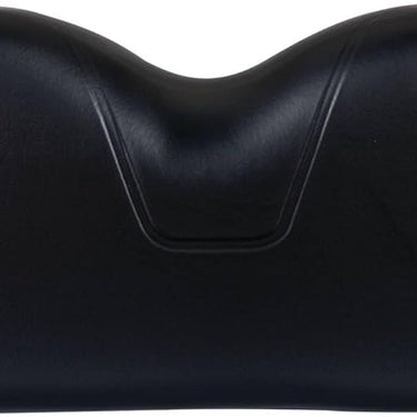 Red Hawk OEM black seat back assembly for EZGO TXT golf carts, showing ergonomic design and durable construction.