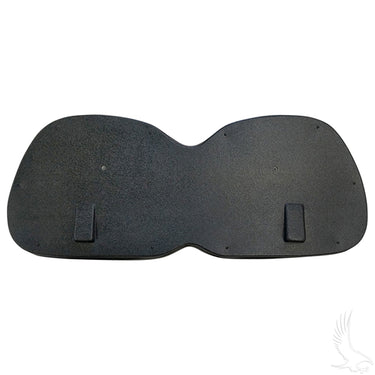 Seat Back Cushion For Club Car Tempo Onward Precedent 04 And Later Red Hawk Premium Black Comfort