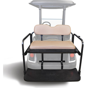 Red Hawk Yamaha G14 22 Tan Seat Kit Premium Comfort Exact Fit Plug And Play For Golf Carts