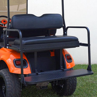 Rhino Seat Kit OEM Black For EZGO TXT 96 Plus SEAT-311BLK Red Hawk RHOX Golf Cart