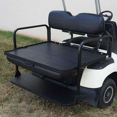 Red Hawk Rhino Seat Kit SEAT341BLK for Yamaha G14 G22 Golf Cart Black Durable Weatherproof Comfort