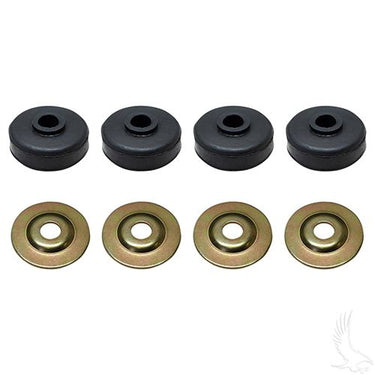 Red Hawk SPN-0100 OEM Front Shock Absorber For EZ-GO TXT 01.5+ And Marathon 94 Golf Carts - Rainier Parts