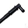 Red Hawk OEM FP-206 Siphon Tube for EZGO RXV and TXV golf carts, black siphon tube with connecting fittings
