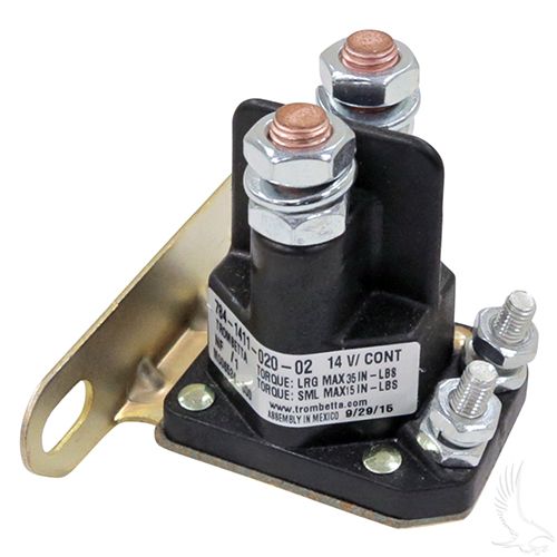 Red Hawk OEM Solenoid SOL-1003 14V EZGO TXT Golf Carts - Rainier Parts