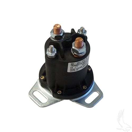 Red Hawk SOL1032 12V Four Terminal Copper Solenoid For Club Car Gas Golf Carts Easy Fit Upgrade - Rainier Parts