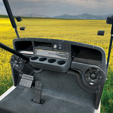 Red Hawk RAD-913 OEM Speaker Pod Set for EZGO TXT 1994+ Golf Cart Black ABS 2-Pack