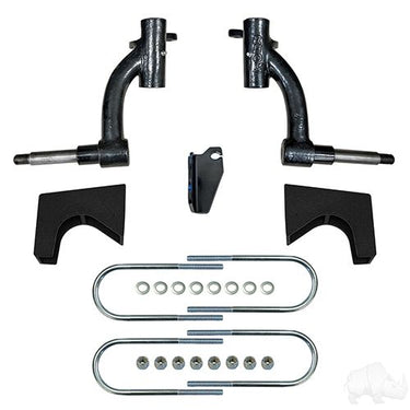 Red Hawk Drop Spindle Lift Kit 6 Inch RHOX LIFT112 For EZGO RXV Golf Carts 2013-2019 Pro
