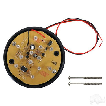 Red Hawk LGT-299 Amber LED Strobe Light 12-24VDC High-Performance Safety Beacon for Industrial Vehicles