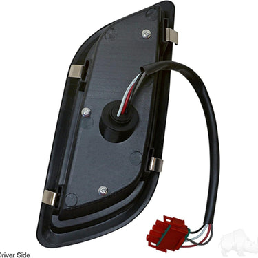 Red Hawk LGT-341L LED Taillight Set For EZGO RXV Golf Carts 2008-2015 Bright Rear Safety Lighting