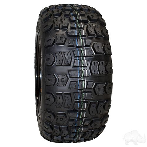 Red Hawk TIR257 Kenda Terra Trac Tire 23x10.5x12 4 Ply Durable All Terrain For Lawn Tractors Garden Carts - Rainier Parts