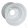 Red Hawk TIR-413 Steel Wheel White 8x7 Offset For Trucks And SUVs Rugged Durability - Rainier Parts