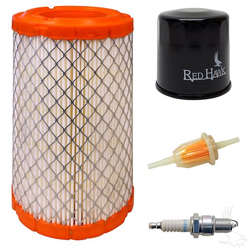 Red Hawk OEM Premium Complete Tune Up Kit FIL-1007 For EZ-GO RXV TXT Kawasaki Golf Cart Motor