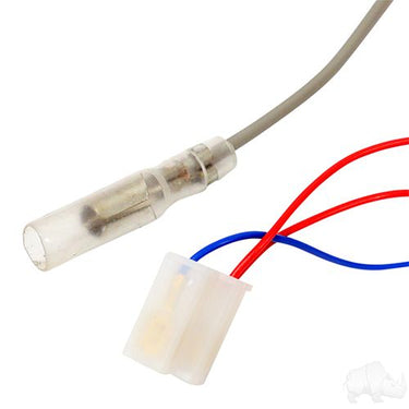 Red Hawk LGT132A Premium 12V Turn Signal Assembly With Integrated Flasher And Horn Button For Car Enthusiasts