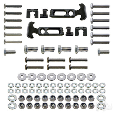 Red Hawk Utility Box Mounting Kit BOX118 OEM For EZGO TXT