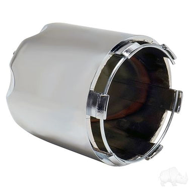 Red Hawk TIR904C Chrome Center Cap Snap In For Wheels Premium Showroom Hub Protection For Car Enthusiasts - Rainier Parts