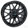 Red Hawk RX177 Wheel 13x6 Black Centered Rim For Car Enthusiasts Premium Quality - Rainier Parts