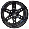 Red Hawk RX187 Wheel Machined Gloss Black 14x7 ET15 For Cars And Tuners Premium Quality - Rainier Parts