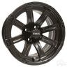 Red Hawk TIR RX222 RHOX Vegas Matte Black Wheel Premium 14x7 ET25 Center Cap For Car Enthusiasts - Rainier Parts