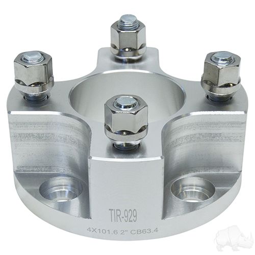 Red Hawk TIR 929 Wheel Spacer Hub 2 Inch For Trucks And SUVs Premium Stainless Bolts Included - Rainier Parts