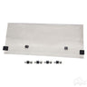 Red Hawk WIN 1018 Yamaha Drive Windshield Two Piece Clear For Yamaha Drive Owners Visibility And Weather Protection - Rainier Parts