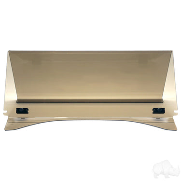 Red Hawk WIN3015 Windshield For Club Car Tempo Onward Precedent One Quarter Inch Tint UV Protected Two Piece - Rainier Parts