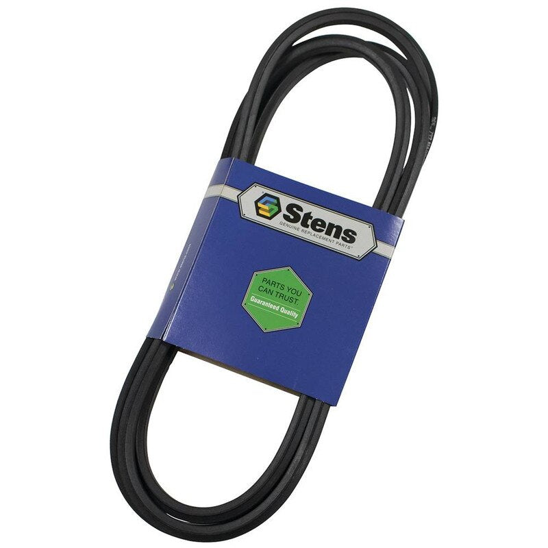 Stens Toro OEM belt 27-1160, premium replacement belt for lawn mowers, showing the black rubber belt with brand markings.