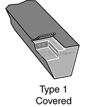 STENS 266-163 OEM Replacement Belt for John Deere M112006 Lawn Tractor Heavy Duty Fit - Rainier Parts