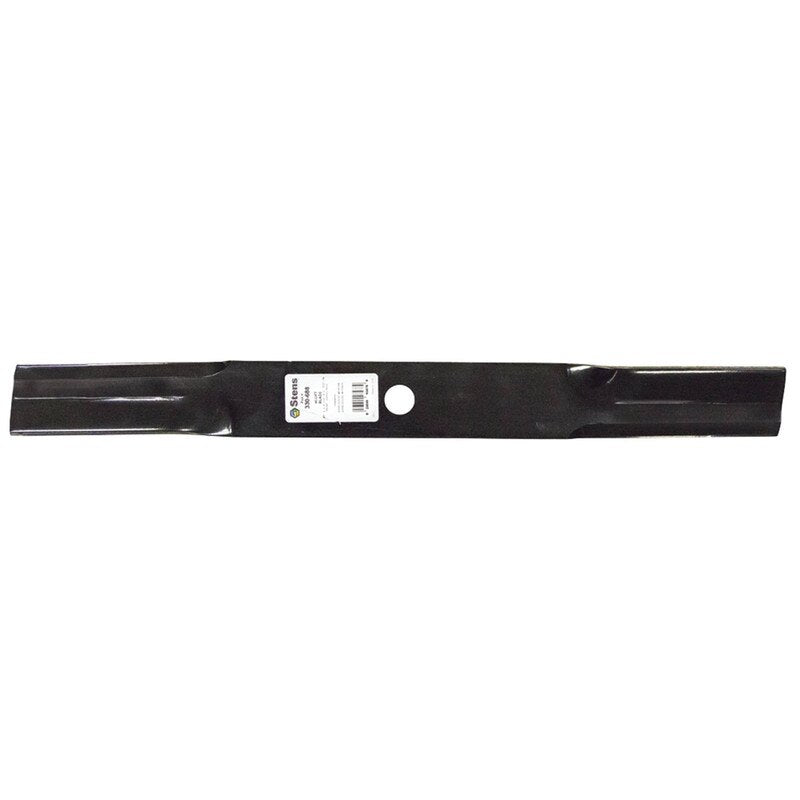Stens 330 688 Hi Lift Blade for John Deere M141786, durable replacement lawn mower blade with sharp cutting edge.