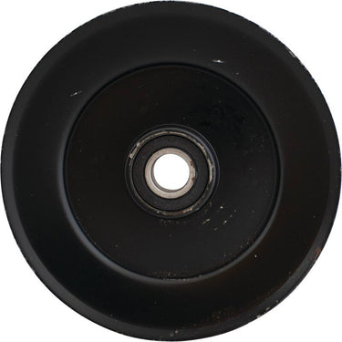 Stens 280-870 V-Idler Pulley for Exmark mowers, premium OEM-quality replacement part, showing the durable pulley in close-up.