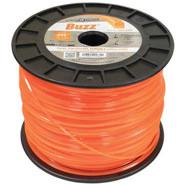 Stens 380-243 premium buzz trimmer line spool, 0.095 inch diameter, 5 lb spool for professional landscaping trimmer use