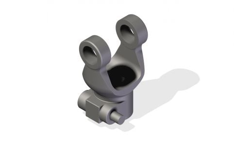 Trimax Yoke quick release push pin for secure fastening in automotive transmissions, designed for mechanics and durable use.