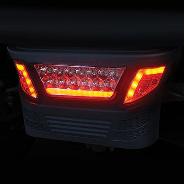 Red Hawk RHOX LED Light Bar Bumper Kit For Club Car Precedent Gas And Electric With Bright Multi Color LED - Rainier Parts
